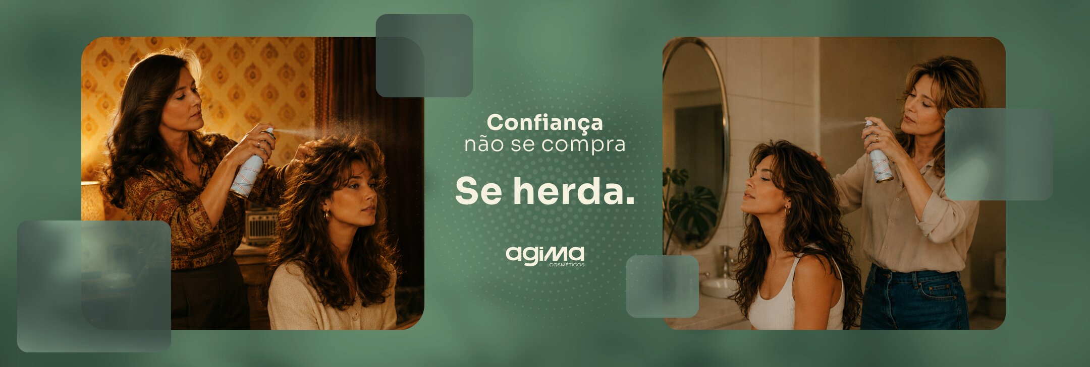 Campanha AGIMA — Confiança não se compra, se herda.